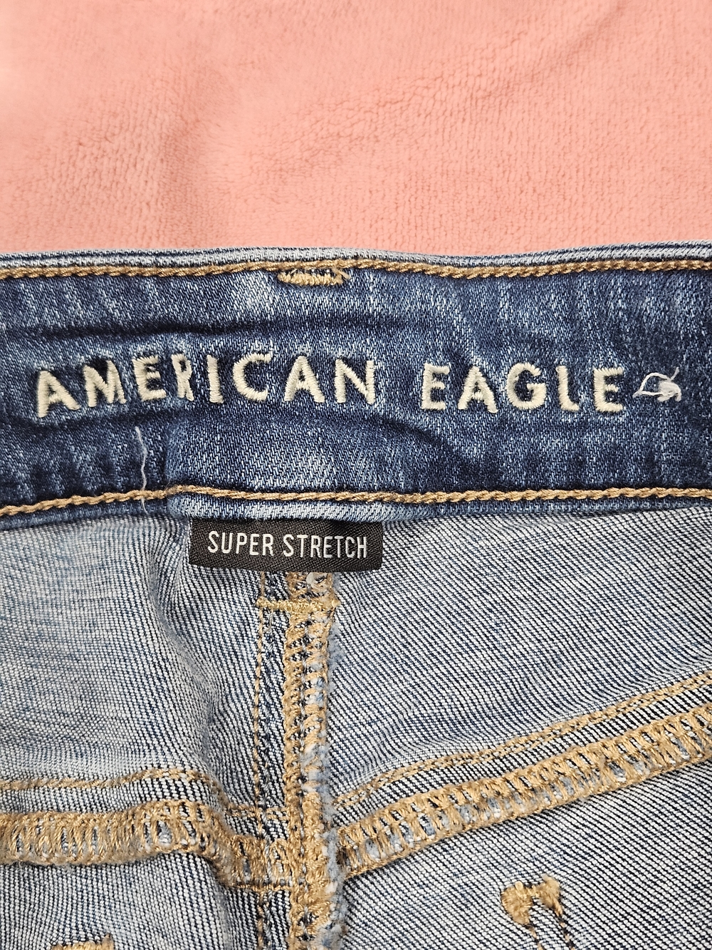 American Eagle Outfitters Medium Blue Flare Jeans - Picture 3 of 5